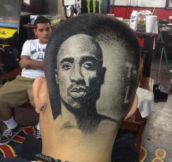 This barber is an amazing artist…