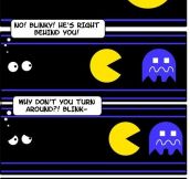 Pac-Man is actually horrifying