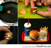 Smallest Burger in the World