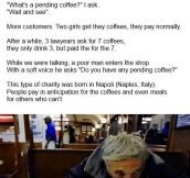 THE PENDING COFFEE.