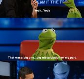 Kermit the Frog on roles he has turned down.