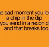 Sad story of chip and dip
