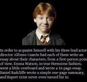 Rupert Grint was the perfect Ron Weasley…