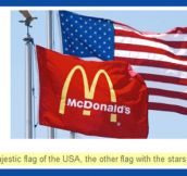 The majestic American flag…