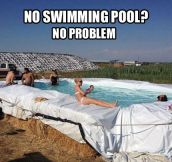 Swimming pools in the south…