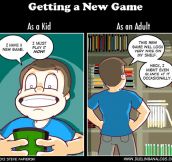 The sad reality of becoming an adult gamer…