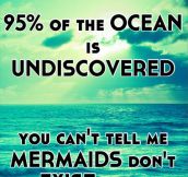 95% of the OCEAN is undiscovered…
