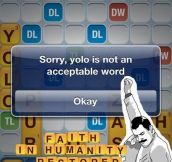 Not an acceptable word…