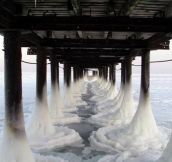 Frozen Pier…