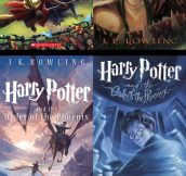New illustrated covers of Harry Potter…