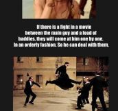 Things that only happen in movies…
