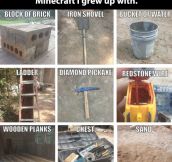 The Minecraft I grew up with…