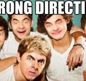 Wrong Direction…