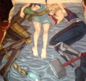 Best Thor and Loki blanket ever…