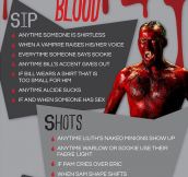 True Blood drinking game…