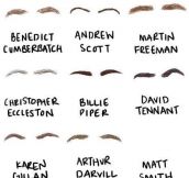 Famous eyebrows…