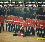 British guards…