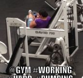Some ladies at the gym…