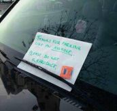 Dealing with bad parking…