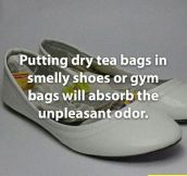 The dry tea solution…