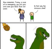 Why the dinosaurs died…