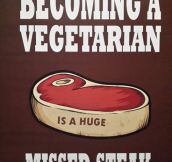 Becoming a vegan…