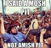 Amish pit…