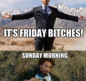 The story of my weekends…