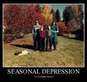 Seasonal depression…