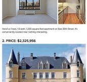 Castles that cost less than an apartment in NYC…