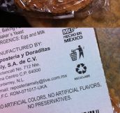 Bought some Mexican cookies when suddenly…