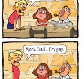 Coming out to your parents…