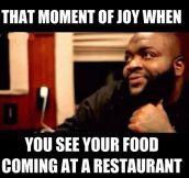 That moment of joy…
