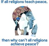 When religions teach about peace…