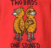 Two birds…