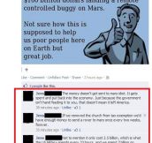 So, NASA is the bad guy?