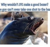Super Offended Seal