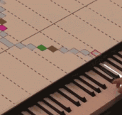 Piano projections help you play a tune…