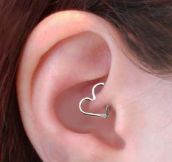 Cartilage earring…