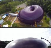 World’s first inflatable concert hall…