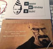 Twisted birthday card…