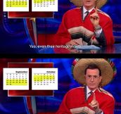 Colbert on Hispanic Heritage Month…