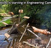 When engineers go camping…