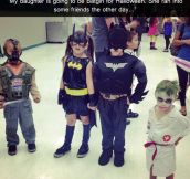 Batman and his friends…