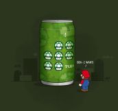 Mario’s favorite soda…