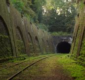 Abandoned railroad in Paris…
