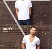 The dos and don’ts of men’s fashion…
