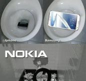 The problem with Nokia phones…