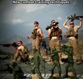 Combat training techniques…
