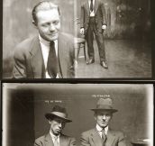 Police mugshots in the 1920s…
